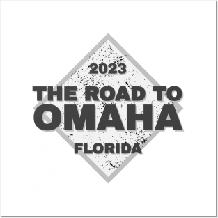 Florida Road To Omaha College Baseball 2023 Posters and Art